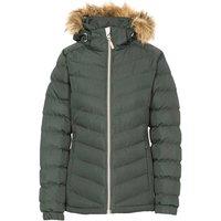 Trespass Women's Nadina Waterproof Padded Jacket in Olive | Size: Medium