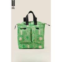 Orla Kiely Women's Axis Backpack - Moonflower Spring Green