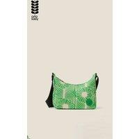 Orla Kiely Women's Ratio Small Hobo Bag - Moonflower Spring Green