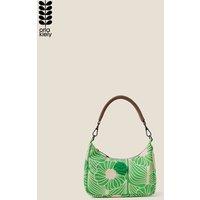 Orla Kiely Women's Venn Mini Shoulder Bag - Moonflower Spring Green