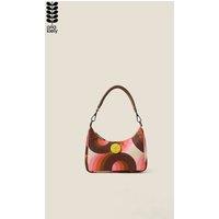 Orla Kiely Women's Venn Mini Shoulder Bag - Rolling Waves Rose in Pink