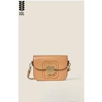 Orla Kiely Women's Mini Eclipse Leather Crossbody Bag - Light Tan in Brown