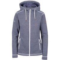 Trespass Women's Rootless Stripe Marl AT200 Fleece Jacket in Navy | Size: 2XL