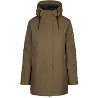 Trespass Women's Wilma DLX Waterproof Jacket in Dark Olive | Size: XL