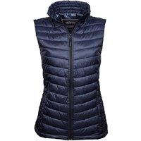TEE JAYS Women's Padded Zepelin Vest Jacket Gilet in Mid Navy | Size: Large