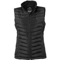 TEE JAYS Women's Padded Zepelin Vest Jacket Gilet in Black | Size: Medium