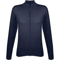 SOL'S Women's Knitted Full Zip Cardigan in Navy | Size: 2XL