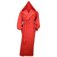 ARTG Women's Robezz Waffle Hooded Dressing Gown in Red | Size: 4XL
