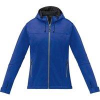 Elevate Women's Match Soft Shell Jacket in Blue | Size: Large