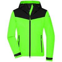 James and Nicholson Women's All Weather Jacket in Bright Green | Size: Small