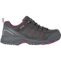 Trespass Women's Scree Suede Technical Trainers in Dark Grey | Size: 8