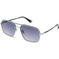 Police Men's SPLL86M-580F94 Square/Rectangle Sunglasses in Grey