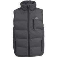 Trespass Men's Clasp Padded Gilet Bodywarmer in Dark Grey | Size: 2XL