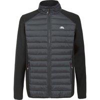 Trespass Men's Saunter Full Zip Fleece Jacket in Black | Size: Medium
