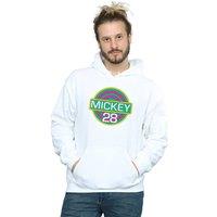 Disney Men's Mickey Mouse Mickey 28 Hoodie in White | Size: Large