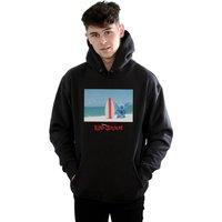 Disney Men's Lilo & Stitch Surf Beach Hoodie in Black | Size: Large