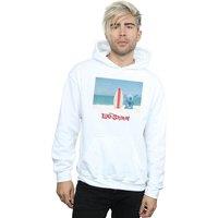 Disney Men's Lilo & Stitch Surf Beach Hoodie in White | Size: Small