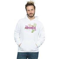 Disney Men's Bambi Kiss Hoodie in White | Size: 5XL