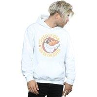 Disney Men's Frozen Olaf Sun On The Brain Hoodie in White | Size: 3XL