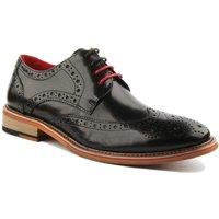 JUSTINREESS ENGLAND Men's 'Dover' Leather Shoes in Black | Size: 9