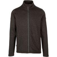 Trespass Men's Rundel Marl Fleece Jacket in Dark Grey | Size: Large
