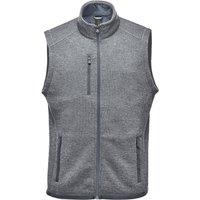Stormtech Men's Avalante Pure Earth Full Zip Gilet in Light Grey | Size: XL