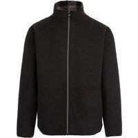 Trespass Men's Tatsfield Fleece Jacket in Black | Size: XL