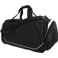 Quadra Men's Pro Team Jumbo Kit Bag Holdall (115 Litres) in Black