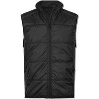 TEE JAYS Men's Hybrid Stretch Body Warmer in Black | Size: 2XL