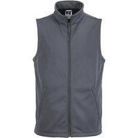 Russell Men's Smart Softshell Gilet Jacket in Grey | Size: Large