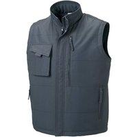 Russell Men's Workwear Gilet Jacket in Grey | Size: 2XL