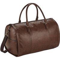 Quadra Men's Leather Cabin Bag in Tan
