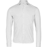 TEE JAYS Men's Active Stretch Shirt in White | Size: Medium