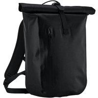 Quadra Men's Lite Roll Top Waterproof Backpack in Black