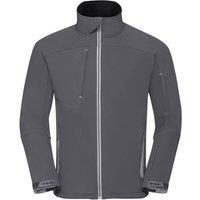 Russell Men's Bionic Soft Shell Jacket in Grey | Size: Large