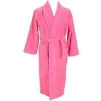ARTG Men's Shawl Collar Robe in Pink | Size: Large/XL