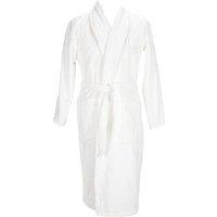 ARTG Men's Shawl Collar Robe in White | Size: S/M