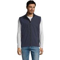 SOL'S Men's Rallye Softshell Sleeveless Gilet in Navy | Size: Small