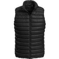 Stedman Men's Lux Padded Vest Top in Black | Size: XL