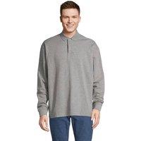 SOL'S Men's Polo Heritage Polycotton Collared Sweatshirt in Grey | Size: 4XL