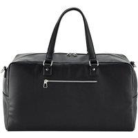 Quadra Men's Tailored Luxe Weekend Bag in Black
