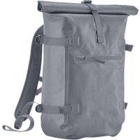 Quadra Men's Roll Top Waterproof Backpack in Pale Grey