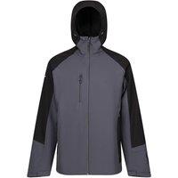 Regatta Professional Men's Contrast Detail Waterproof Jacket in Dark Grey | Size: 3XL