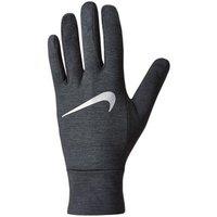 Nike Men's Fleece Dri-FIT Running Gloves in Grey | Size: XS/S