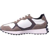 Iguana Men's Mohim Leather Trainers in Khaki | Size: 7.5