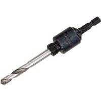 Starrett A4 Arbor To Suit 14Mm-30Mm Holesaws in Black