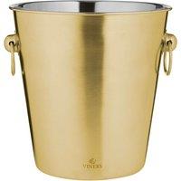 Rayware Viners Barware Stainless Steel Gold Champagne Bucket 4L