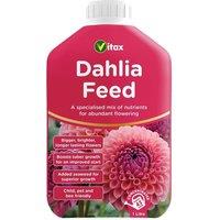 Vitax Dahlia Plant Feed Added Seaweed 1L in Pink