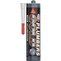 Everbuild Sika Plumbers Gold Clear 290Ml