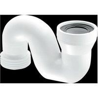 McAlpine WCTRAP4S 50mm Water Seal Pushfit 'S' Trap in White